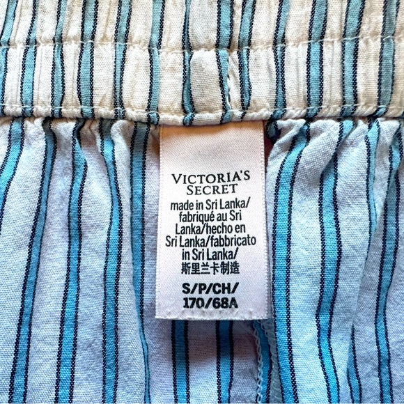 Victoria’s Secret Pinstripe Lace Boxer Shorts. Size: Small. Excellent condition - Picture 7 of 9